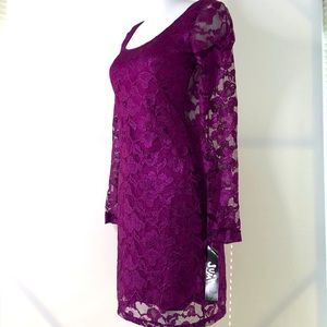 Purple Mini Dress Size M